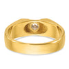 14k Men's 1/3 carat Diamond Complete Ring