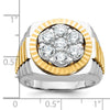 Gold Men's Diamond Rings