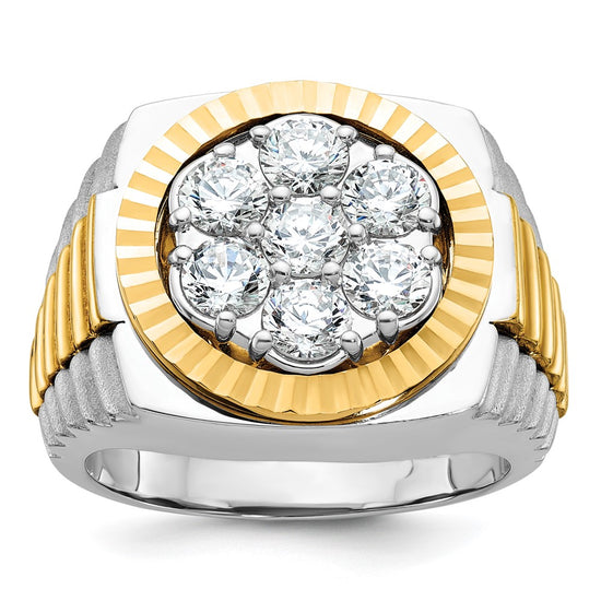 Gold Men's Diamond Rings