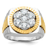 Gold Men's Diamond Rings