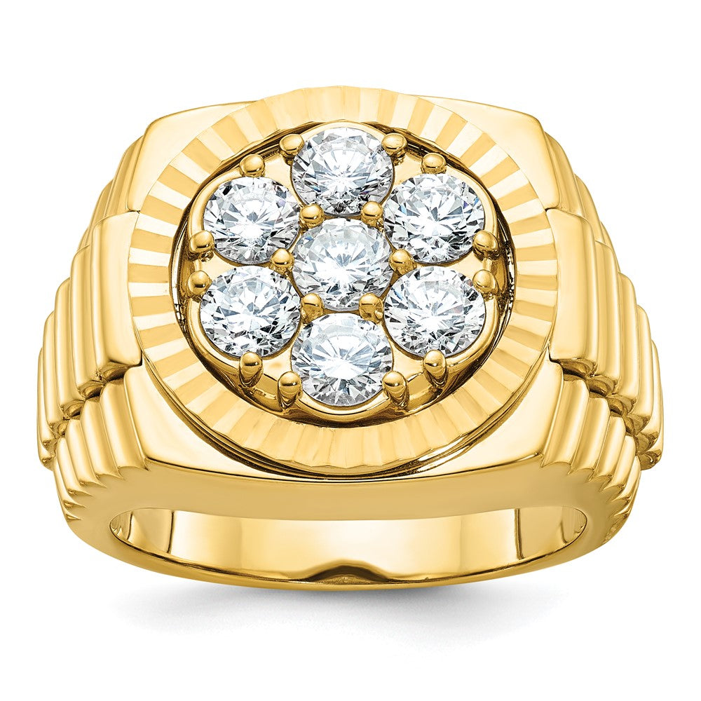 Gold Men's Diamond Rings