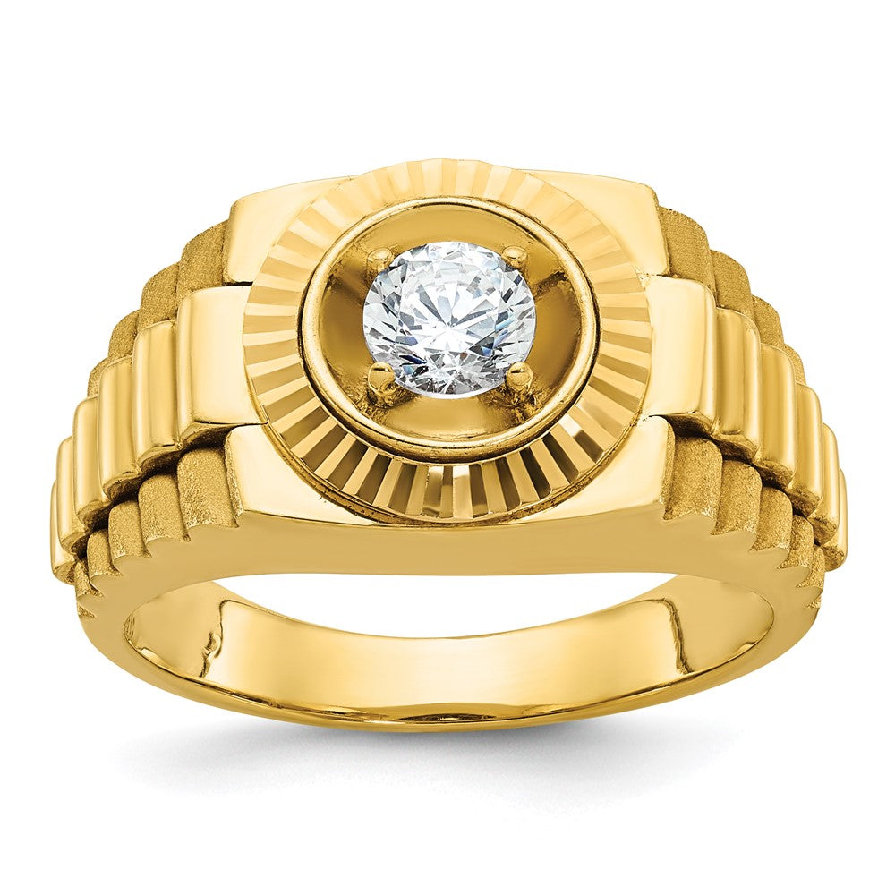 Gold Men's Diamond Rings