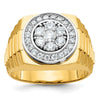 Gold Men's Diamond Rings