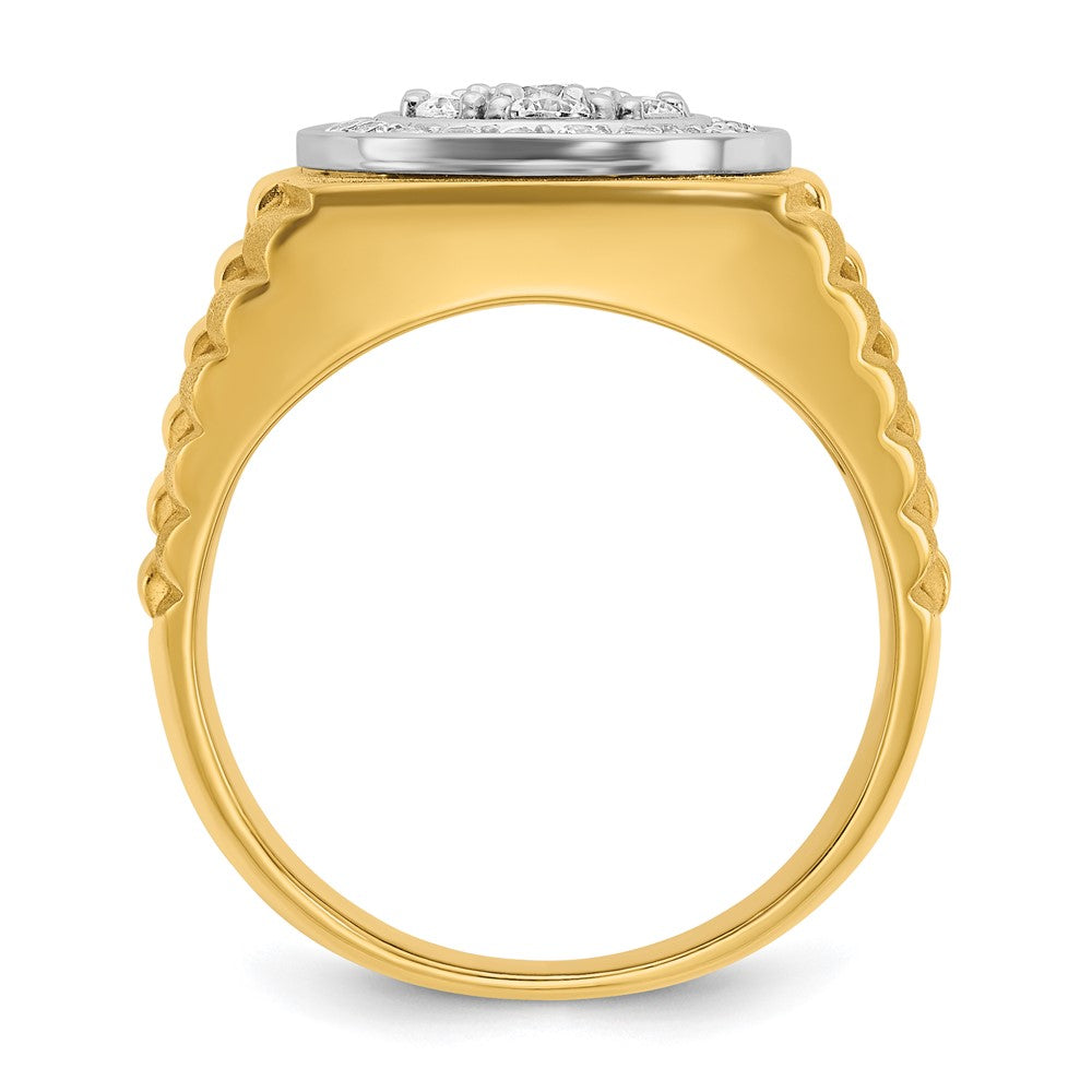 Gold Men's Diamond Rings