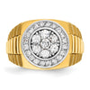 Gold Men's Diamond Rings