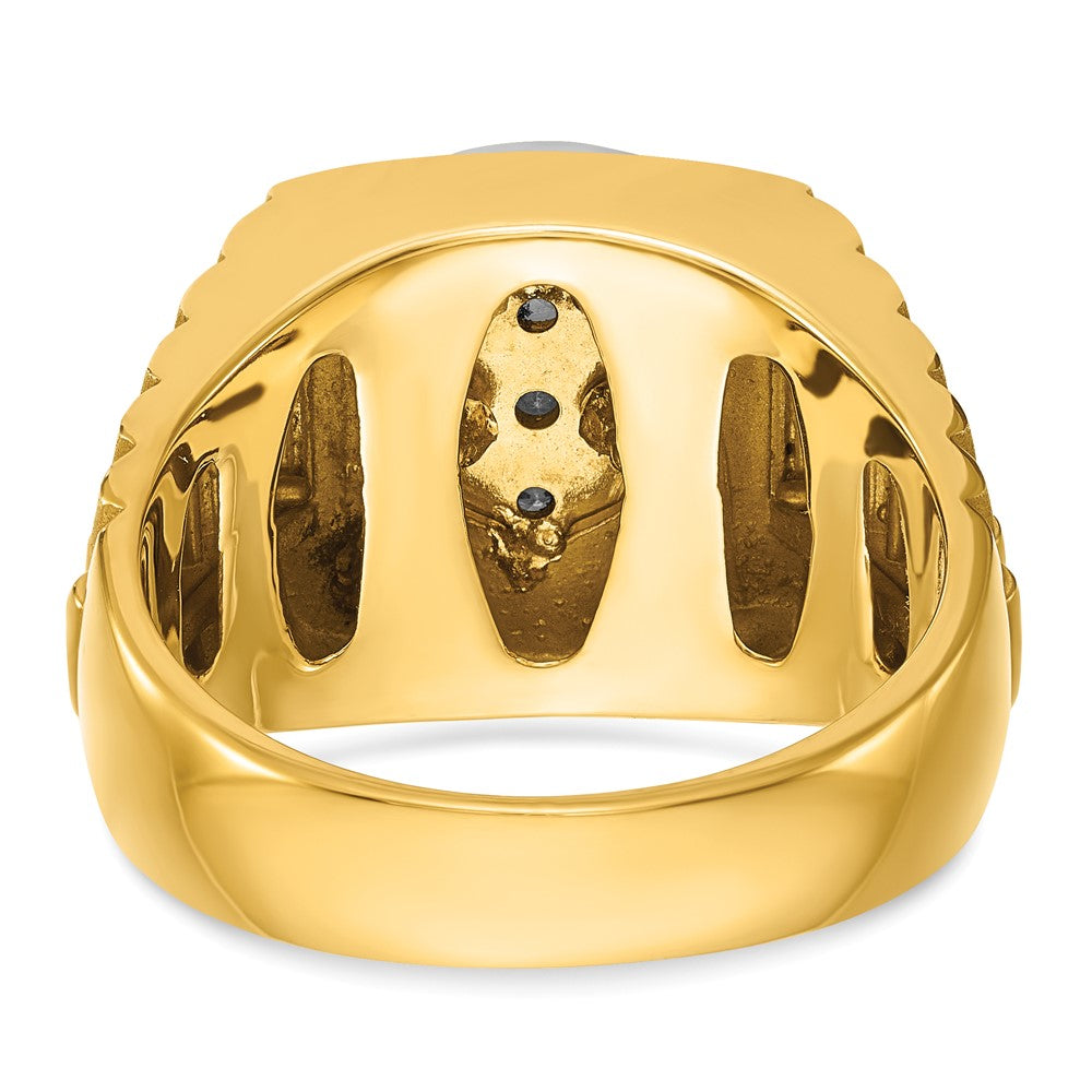 Gold Men's Diamond Rings