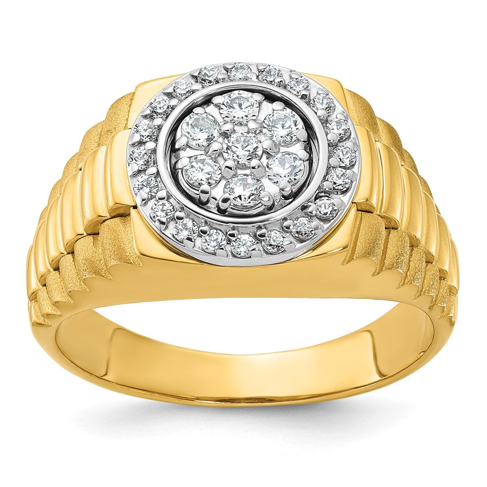 Gold Men's Diamond Rings
