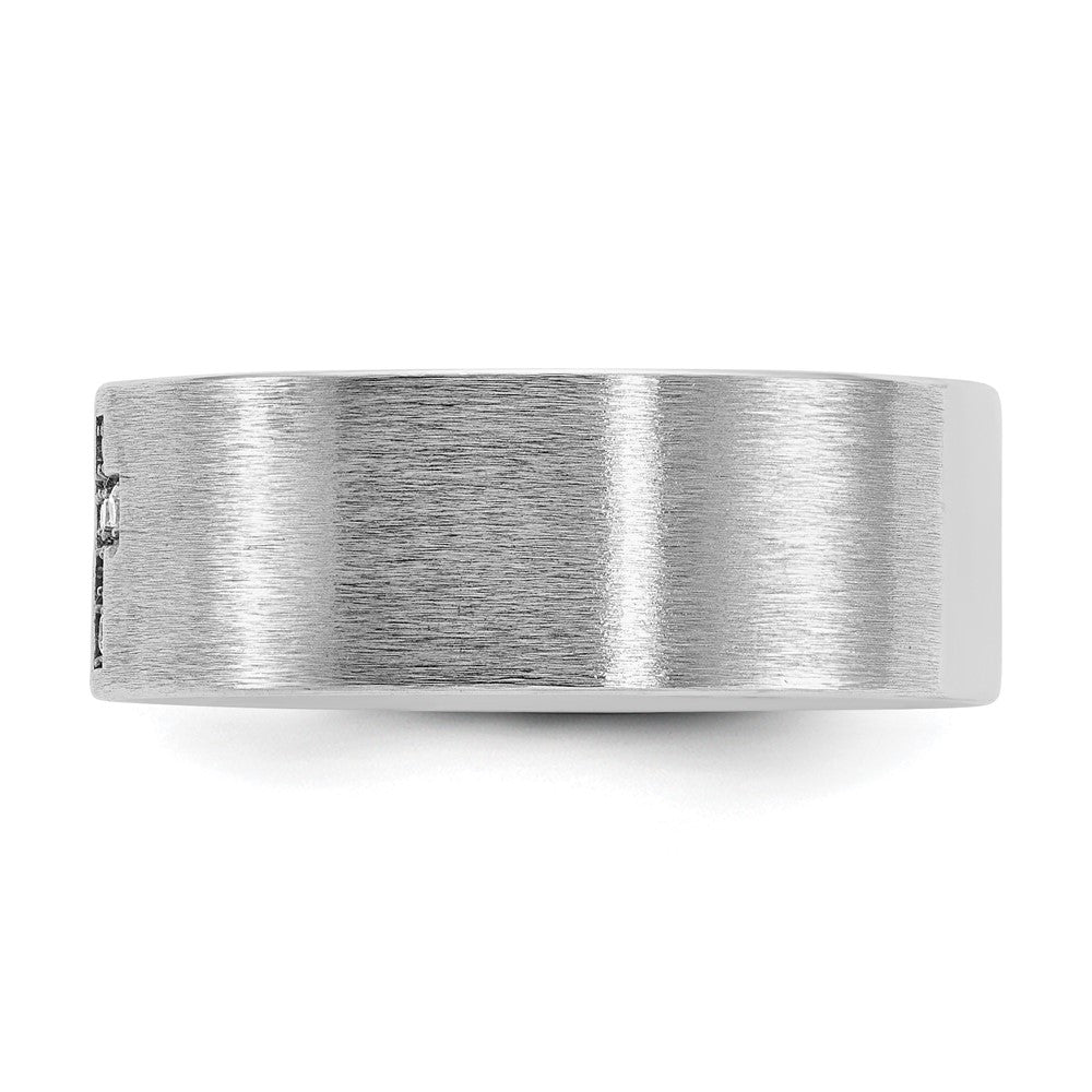 Men's Diamond Cross Rings