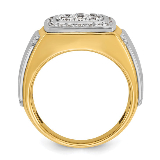 Gold Men's Diamond Rings