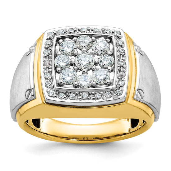 Gold Men's Diamond Rings