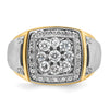 Gold Men's Diamond Rings