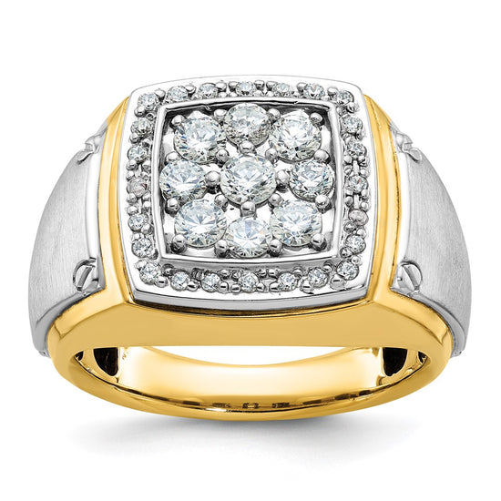 Gold Men's Diamond Rings