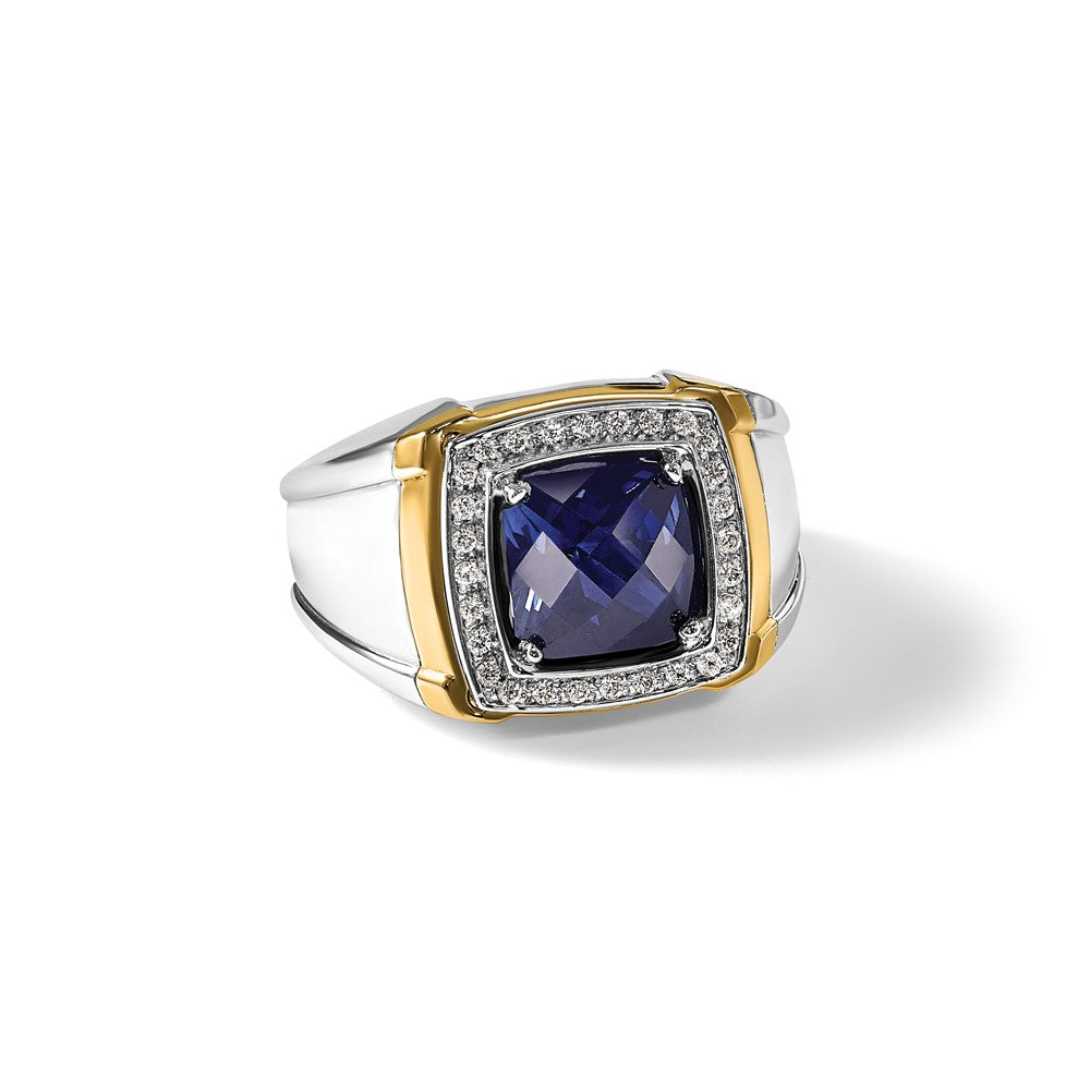 Men's Gemstone and Diamond Rings