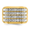Gold Men's Diamond Rings