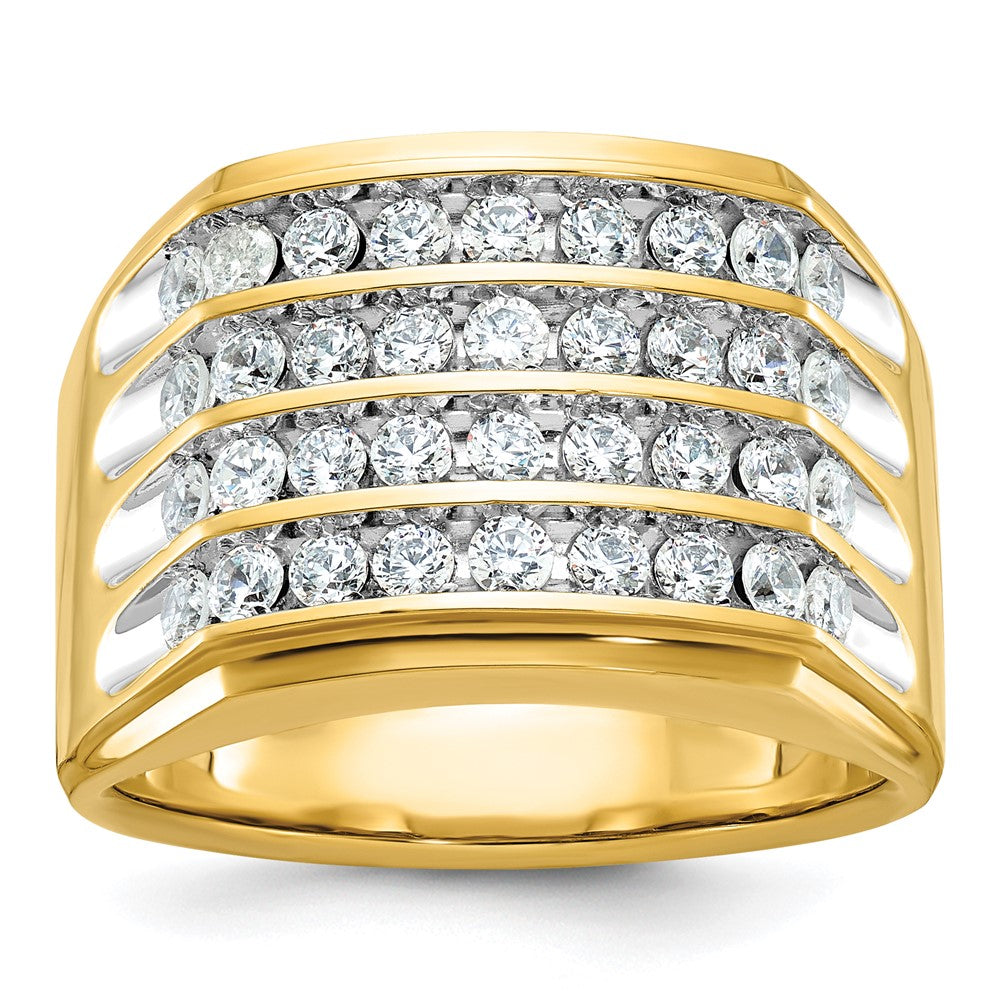 Gold Men's Diamond Rings