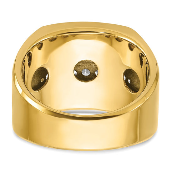 Gold Men's Diamond Rings