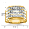 Gold Men's Diamond Rings