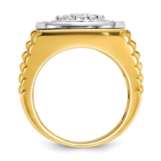 Gold Men's Diamond Rings