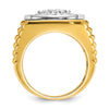 Gold Men's Diamond Rings