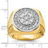 Gold Men's Diamond Rings