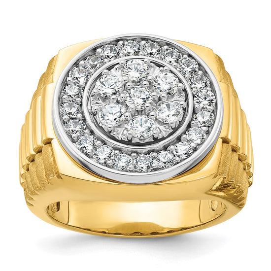 Gold Men's Diamond Rings