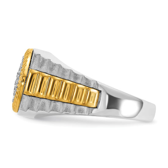 Gold Men's Diamond Rings