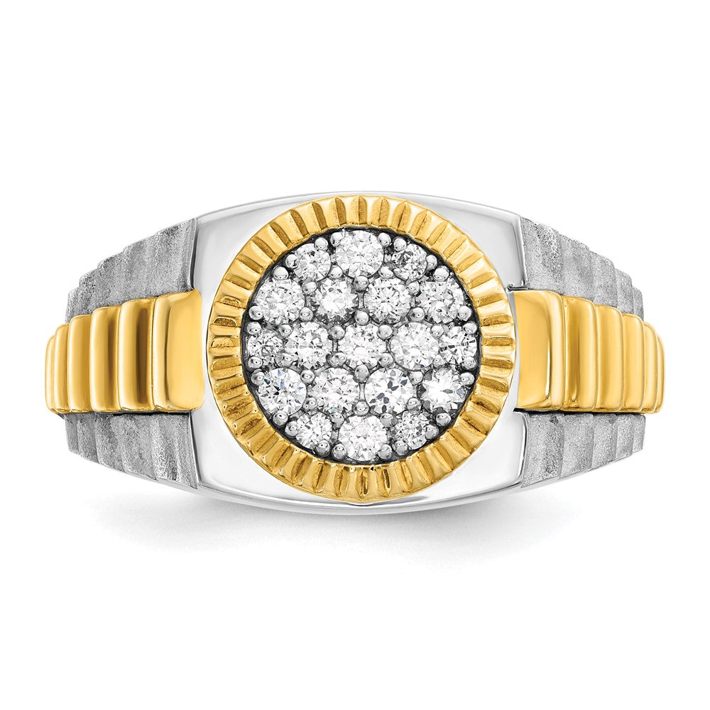 Gold Men's Diamond Rings