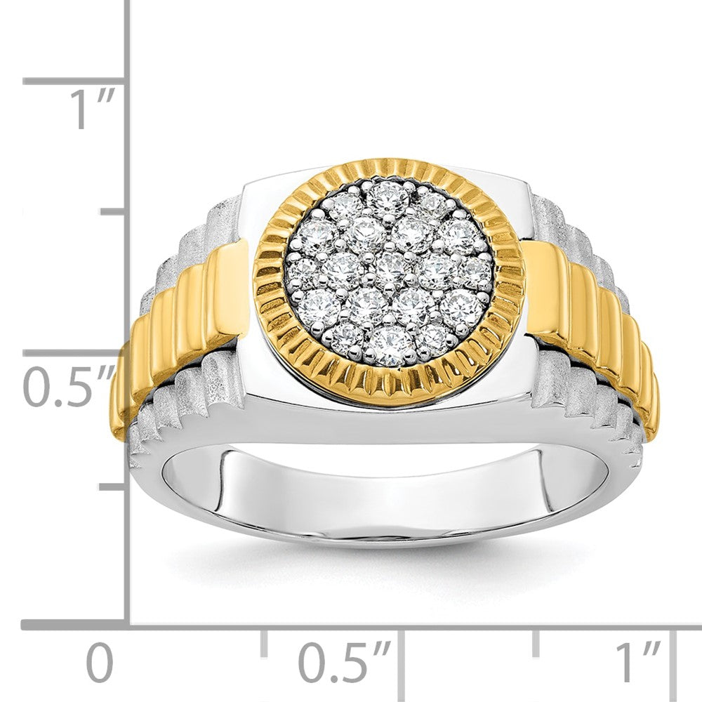 Gold Men's Diamond Rings