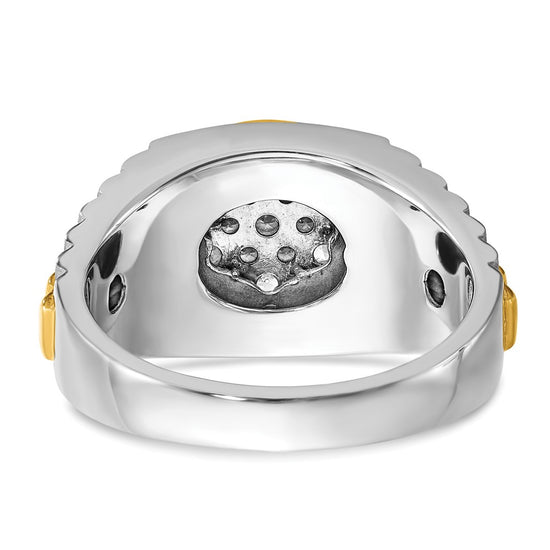 Gold Men's Diamond Rings