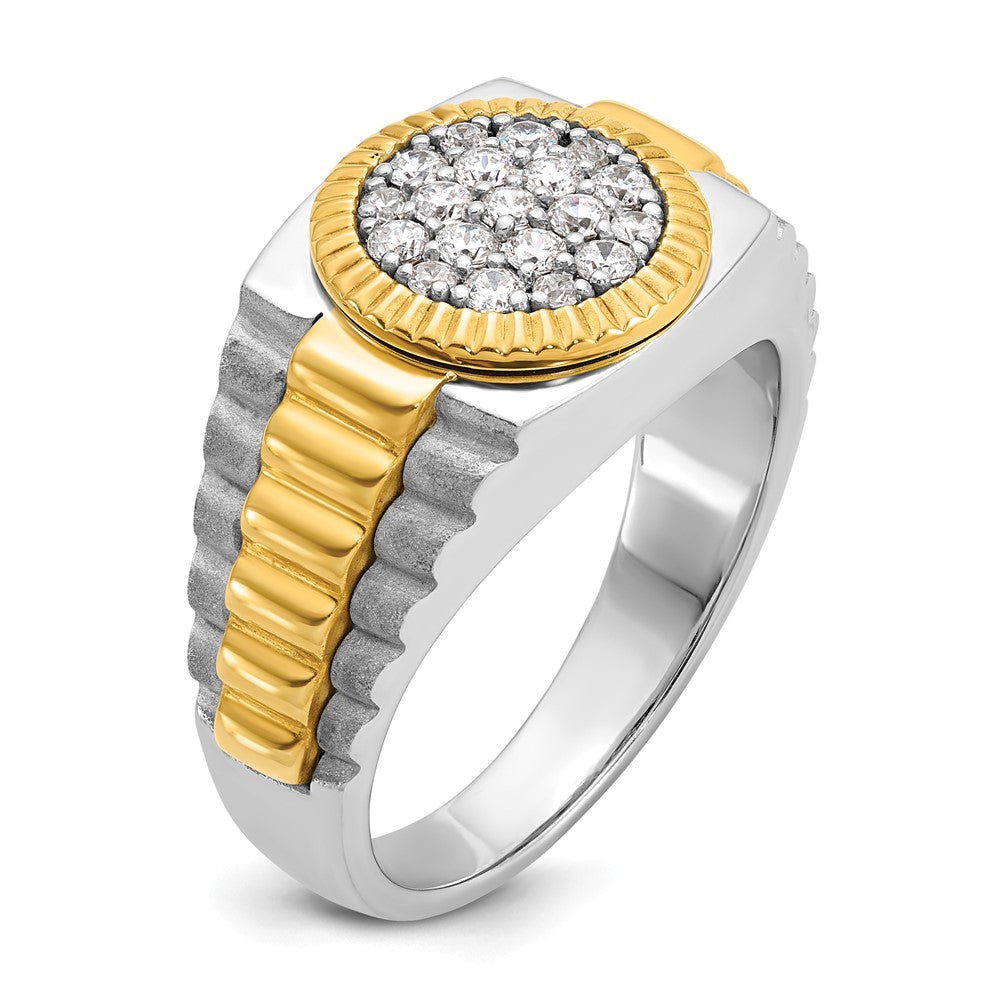 Gold Men's Diamond Rings