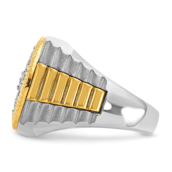 Gold Men's Diamond Rings