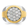 Gold Men's Diamond Rings