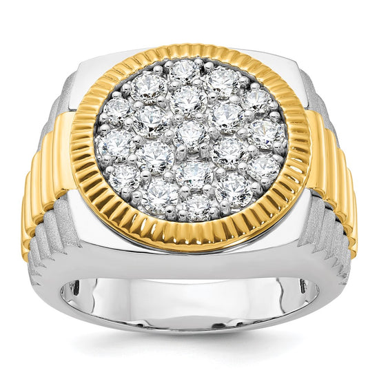 Gold Men's Diamond Rings