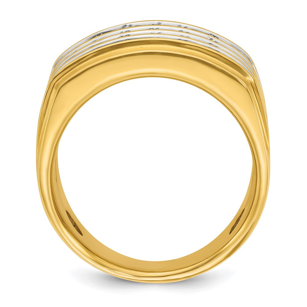 Gold Men's Diamond Rings
