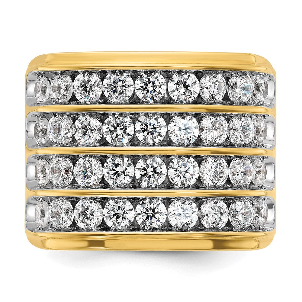 Gold Men's Diamond Rings