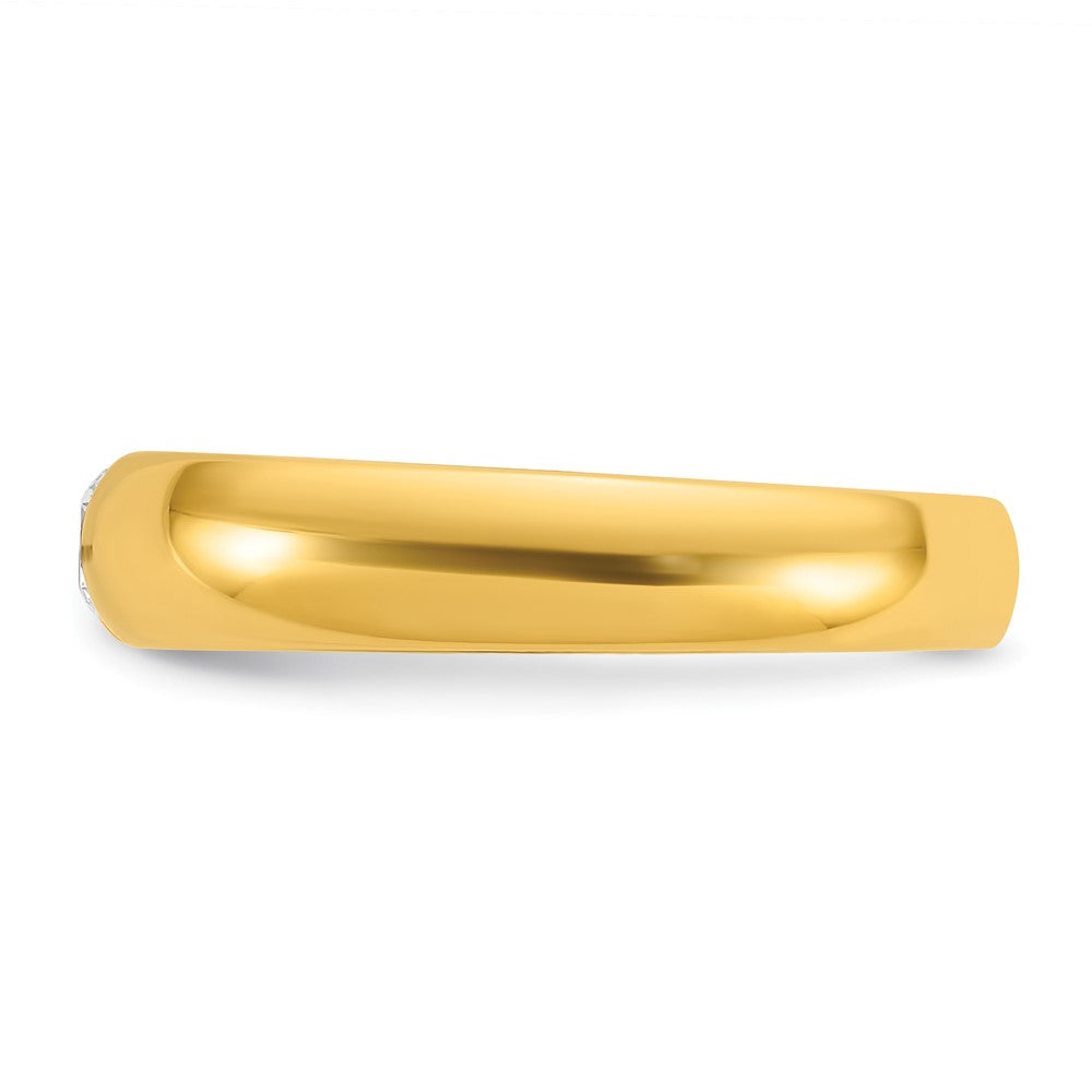 14k Men's 1/4 carat Diamond Complete Ring