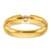 14k Men's 1/4 carat Diamond Complete Ring