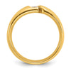 14k Men's 1/4 carat Diamond Complete Ring