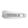 IBGoodman 14k White Gold Men's Polished and Satin 5-Stone 1/4 Carat AA Quality Diamond Ring