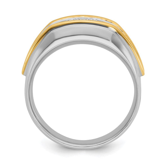 Gold Men's Diamond Rings