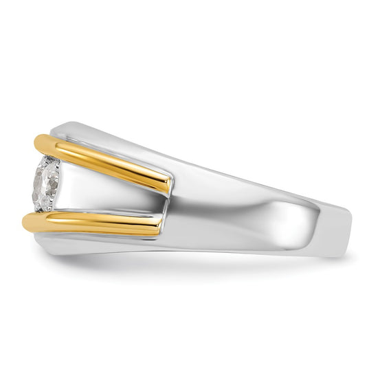 Gold Men's Diamond Rings