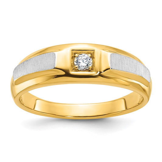 Gold Men's Diamond Rings