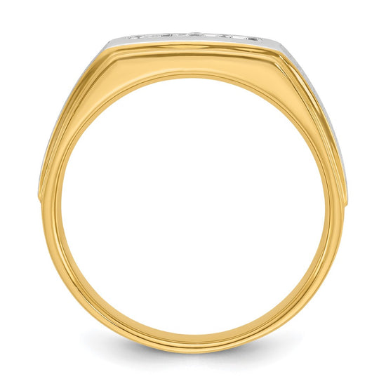 Gold Men's Diamond Rings