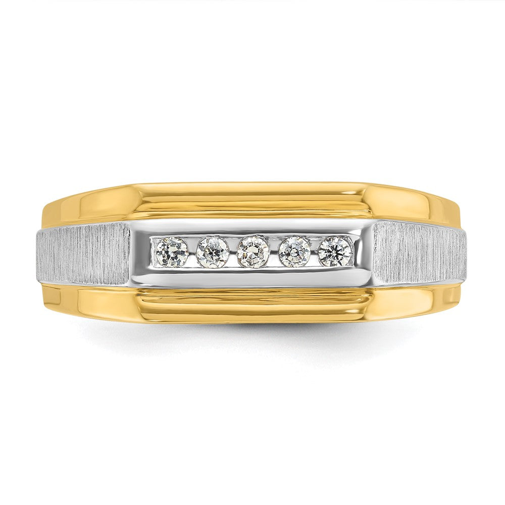 Gold Men's Diamond Rings