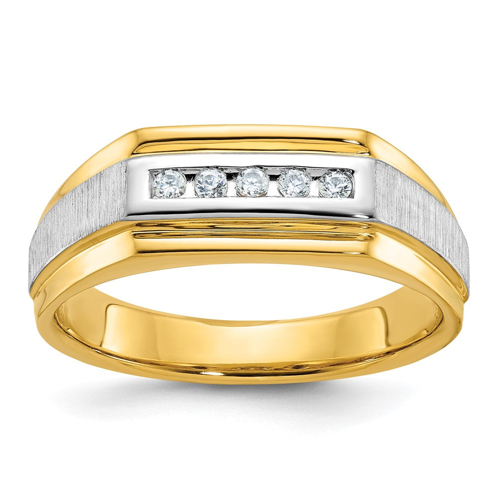 Gold Men's Diamond Rings