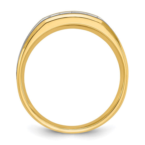 Gold Men's Diamond Rings
