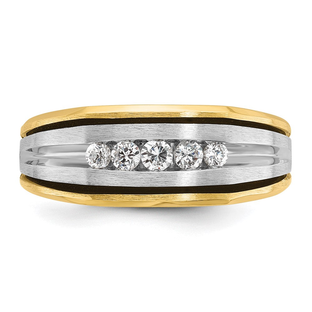 Gold Men's Diamond Rings