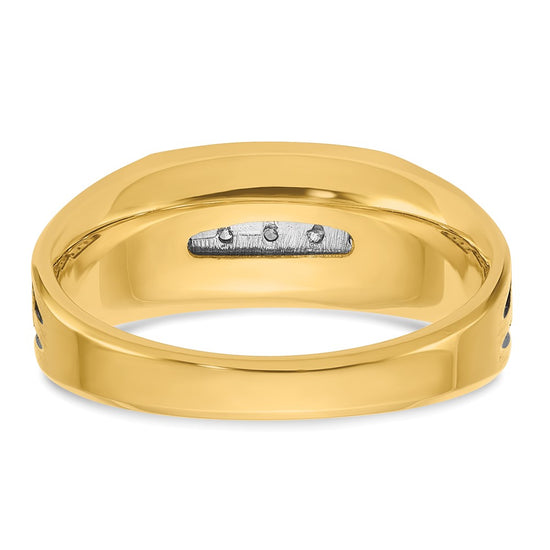 Gold Men's Diamond Rings