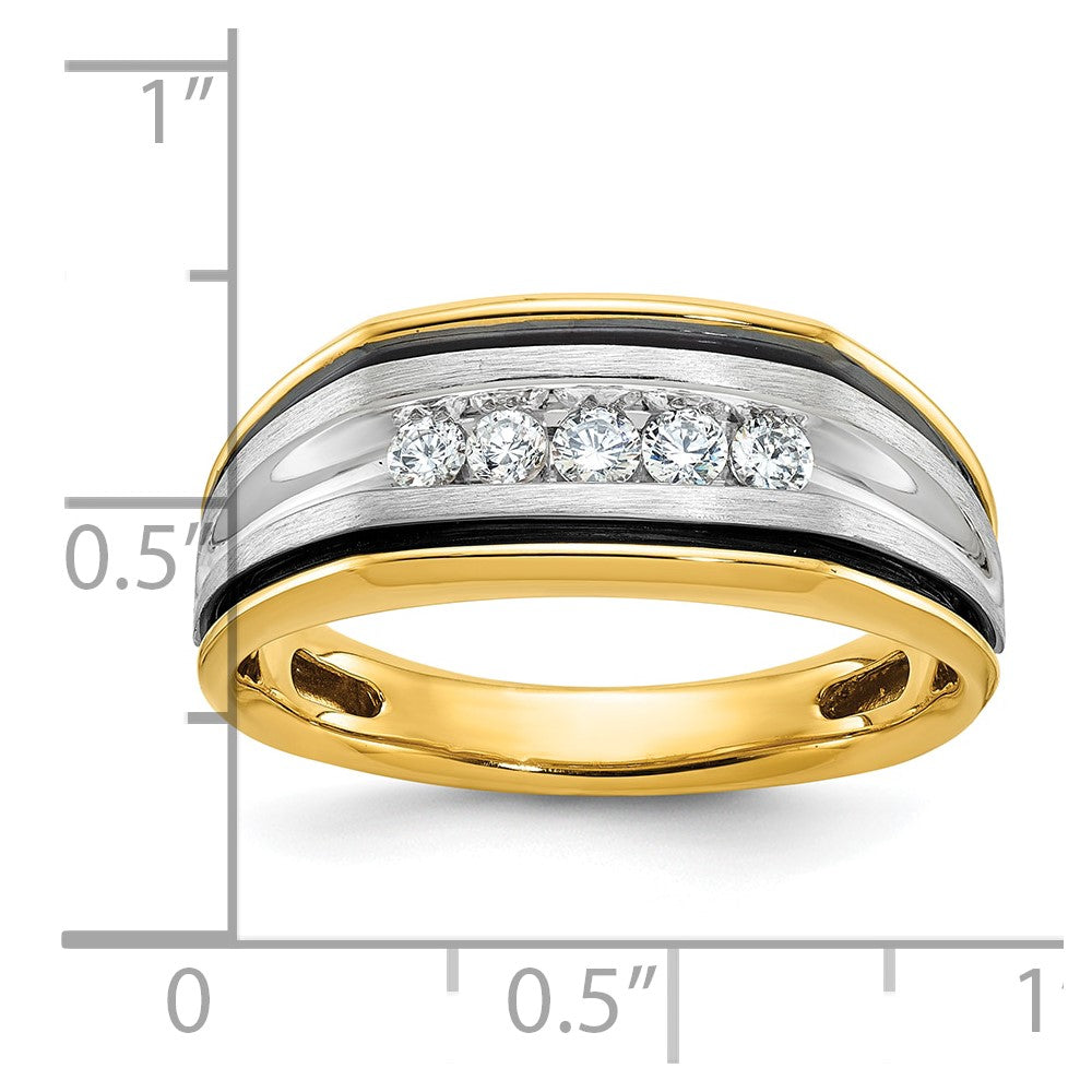 Gold Men's Diamond Rings