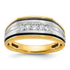 Gold Men's Diamond Rings